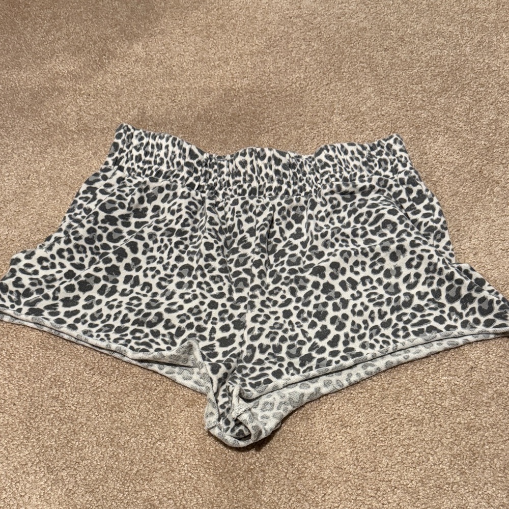 Leopard Print Shorts